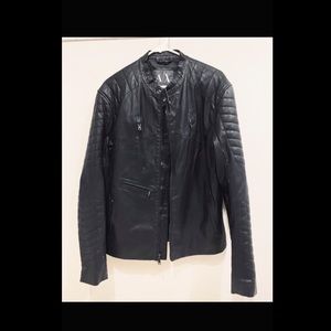 *SOLD* ARMANI EXCHANGE moto jacket
